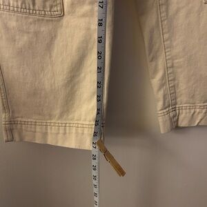 Old Navy Cream Straight Leg Pants